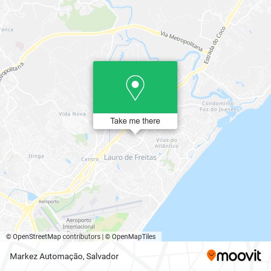 Markez Automação map
