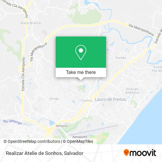 Realizar Atelie de Sonhos map