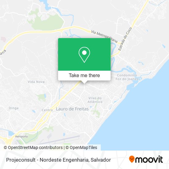 Projeconsult - Nordeste Engenharia map