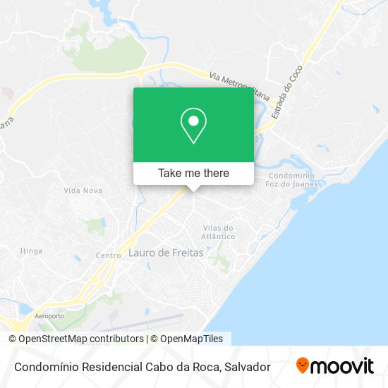 Condomínio Residencial Cabo da Roca map