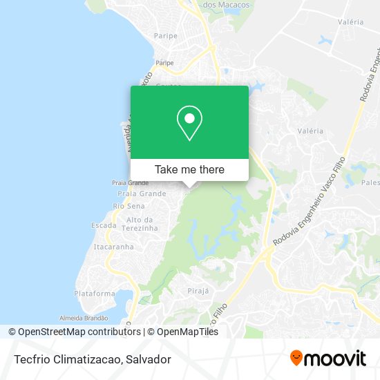 Tecfrio Climatizacao map