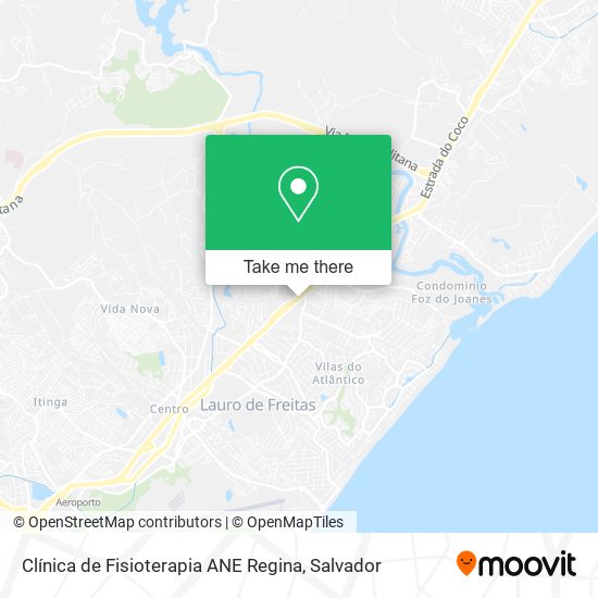 Mapa Clínica de Fisioterapia ANE Regina