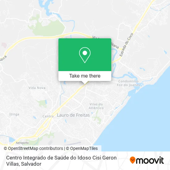 Centro Integrado de Saúde do Idoso Cisi Geron Villas map