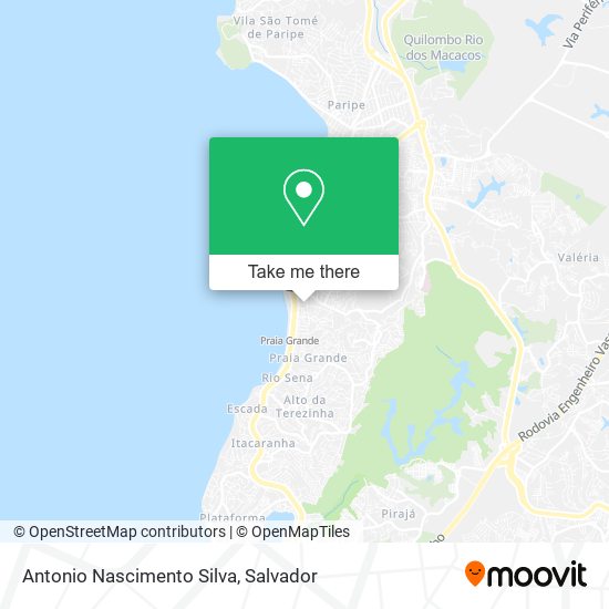 Mapa Antonio Nascimento Silva
