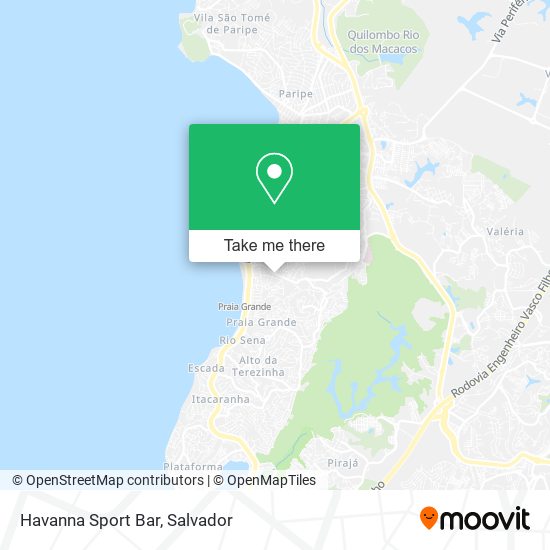 Havanna Sport Bar map