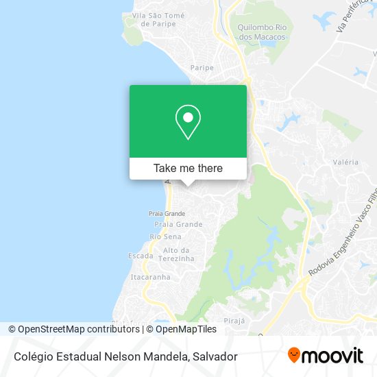 Colégio Estadual Nelson Mandela map