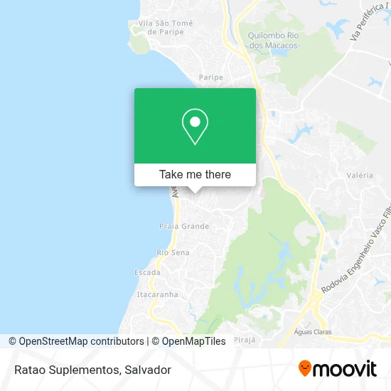 Ratao Suplementos map