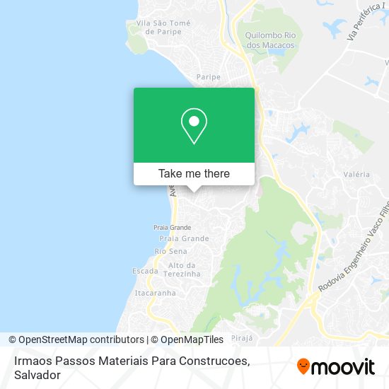 Irmaos Passos Materiais Para Construcoes map