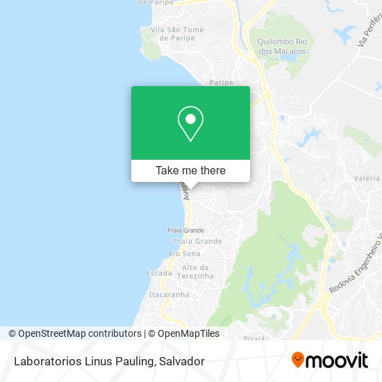 Laboratorios Linus Pauling map