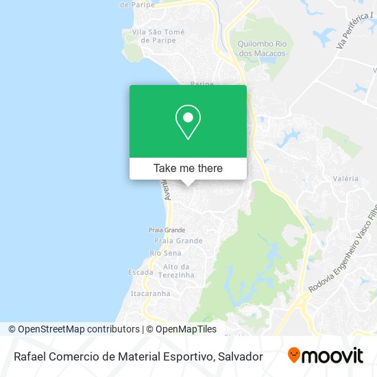 Rafael Comercio de Material Esportivo map