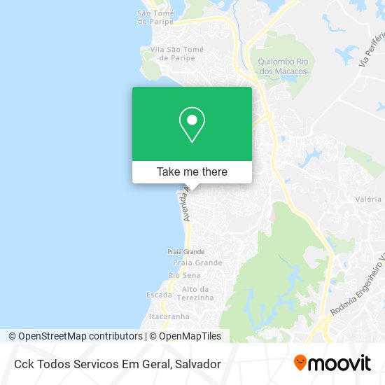 Mapa Cck Todos Servicos Em Geral