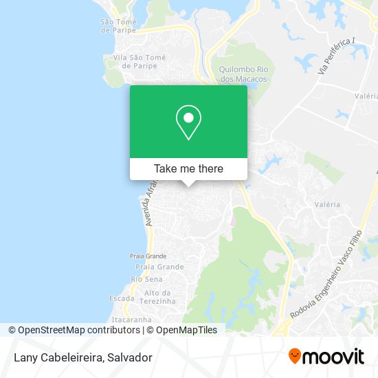 Lany Cabeleireira map