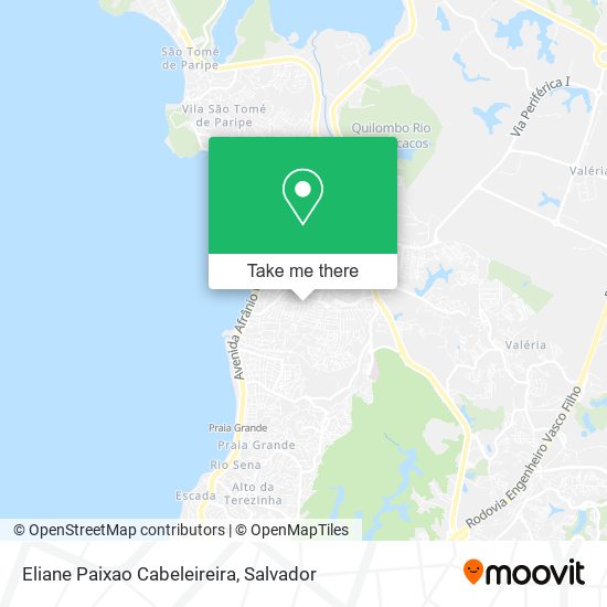 Eliane Paixao Cabeleireira map