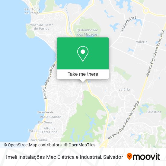 Mapa Imeli Instalações Mec Elétrica e Industrial