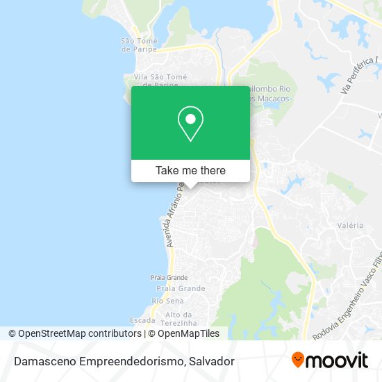 Damasceno Empreendedorismo map