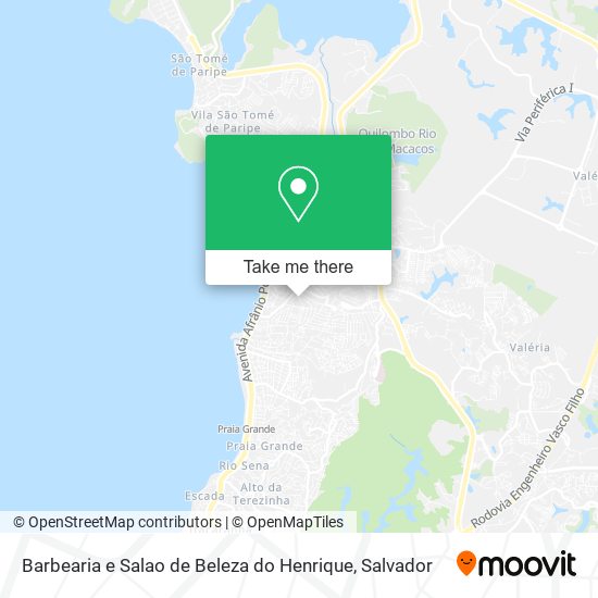 Barbearia e Salao de Beleza do Henrique map