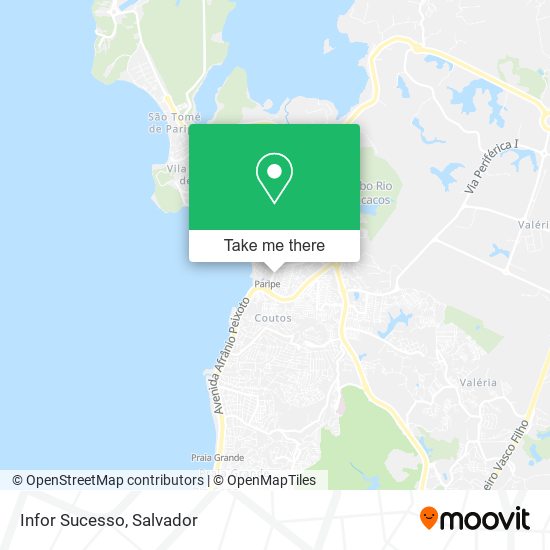 Infor Sucesso map