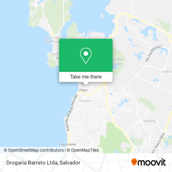 Drogaria Barreto Ltda map