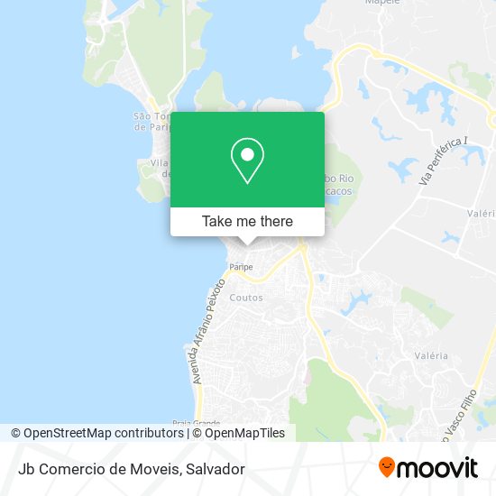 Jb Comercio de Moveis map