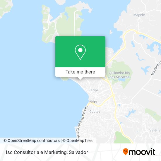 Mapa Isc Consultoria e Marketing