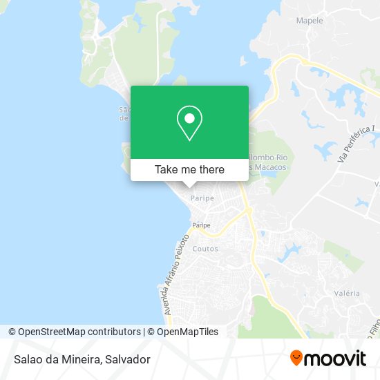 Salao da Mineira map