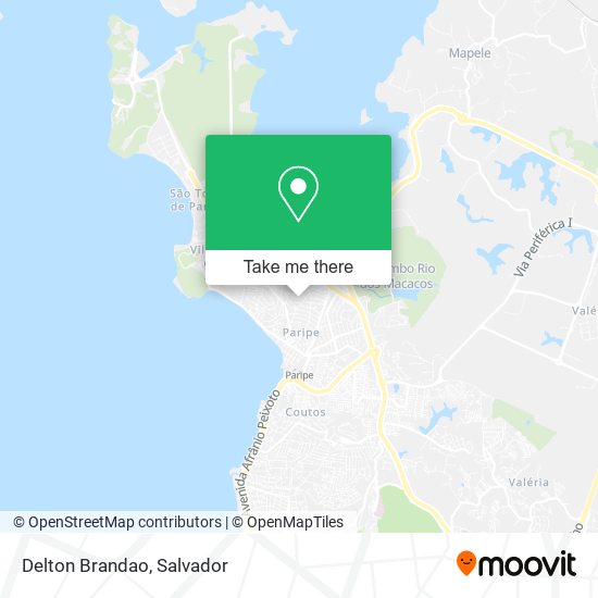 Delton Brandao map