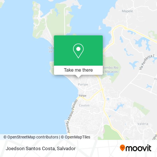 Mapa Joedson Santos Costa