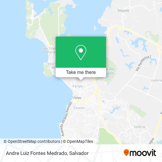 Andre Luiz Fontes Medrado map