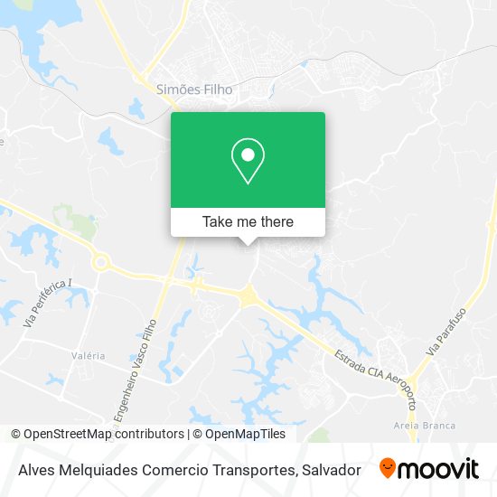 Mapa Alves Melquiades Comercio Transportes