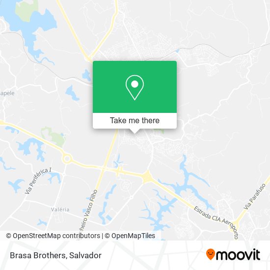 Brasa Brothers map