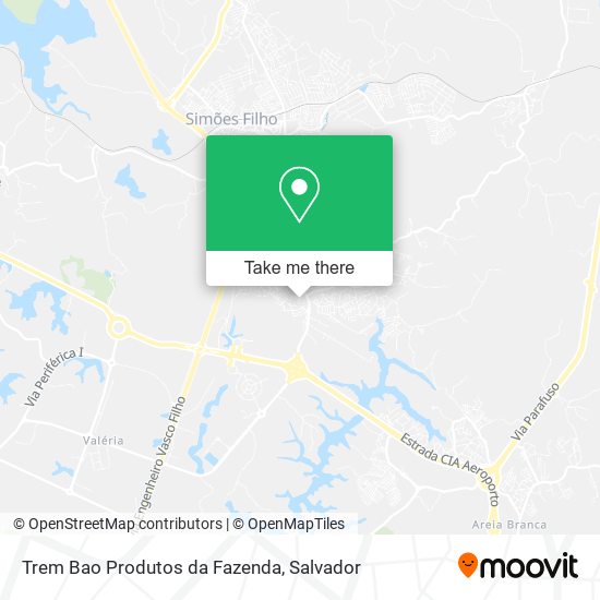 Trem Bao Produtos da Fazenda map