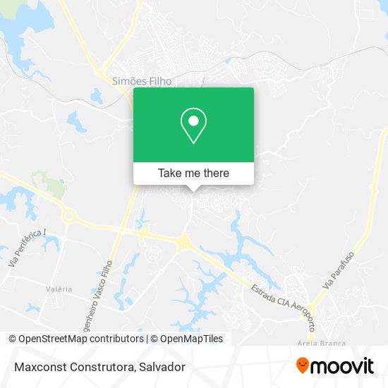 Maxconst Construtora map