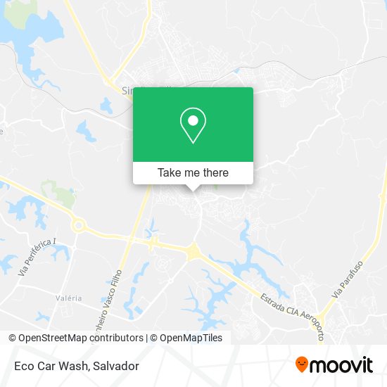 Eco Car Wash map