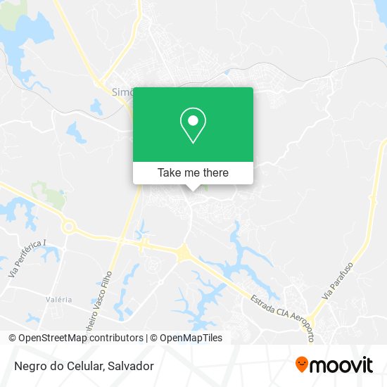 Negro do Celular map