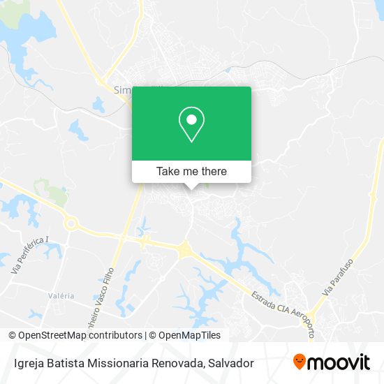 Igreja Batista Missionaria Renovada map