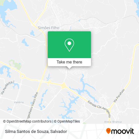 Silma Santos de Souza map