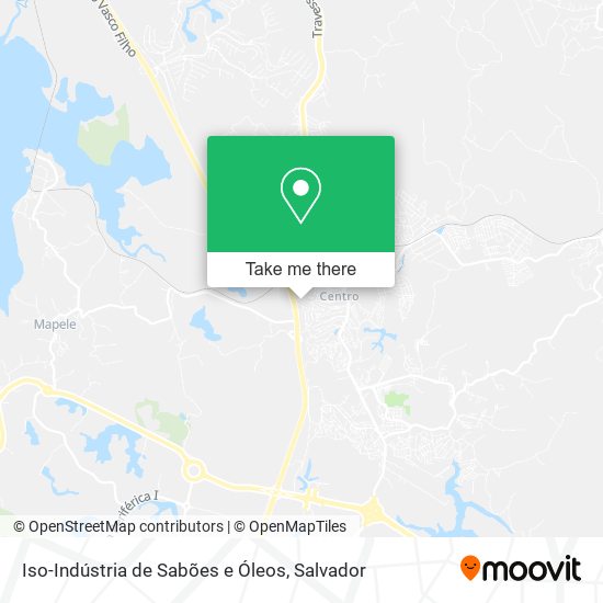 Iso-Indústria de Sabões e Óleos map