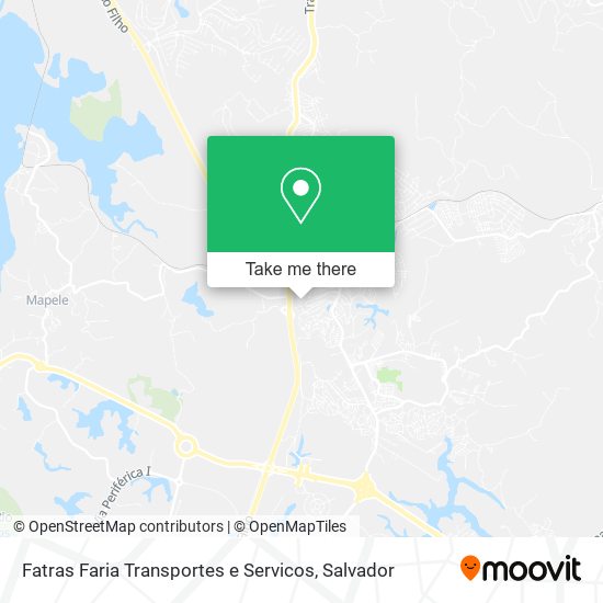 Fatras Faria Transportes e Servicos map