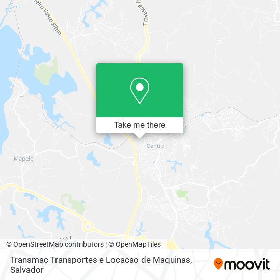 Transmac Transportes e Locacao de Maquinas map