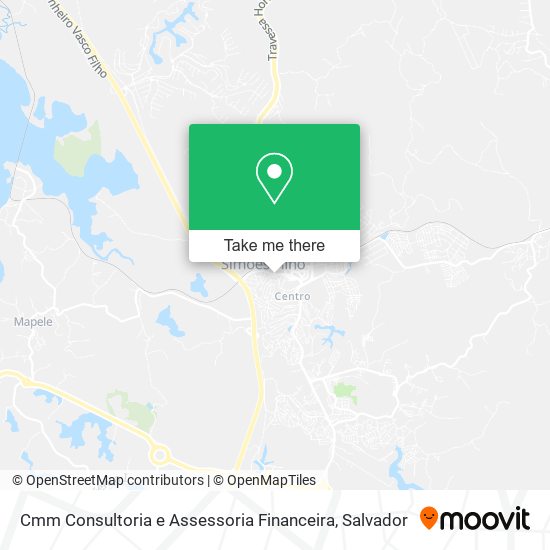 Mapa Cmm Consultoria e Assessoria Financeira