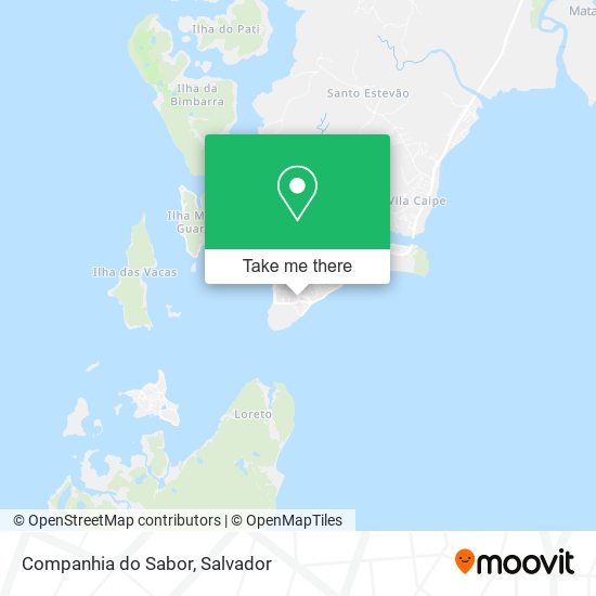 Mapa Companhia do Sabor