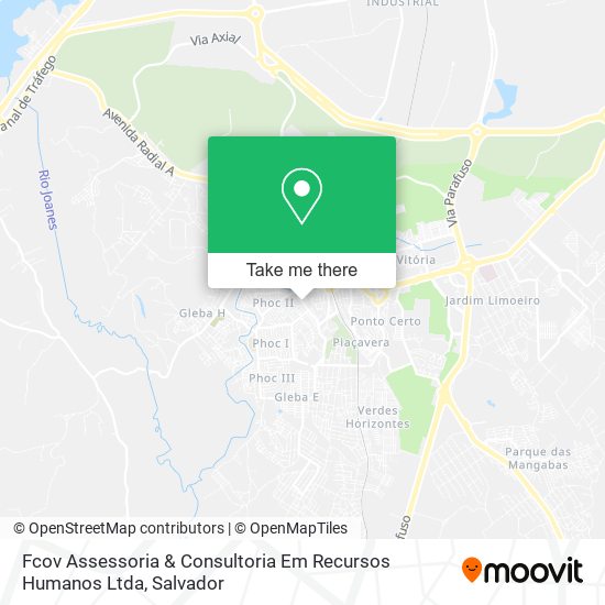 Mapa Fcov Assessoria & Consultoria Em Recursos Humanos Ltda