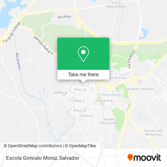 Escola Goncalo Moniz map