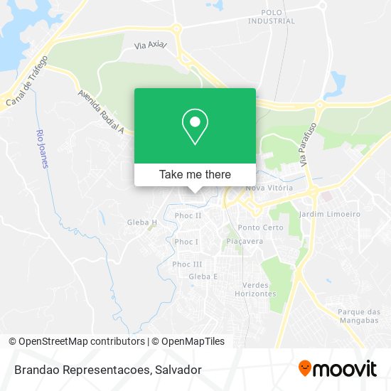 Brandao Representacoes map