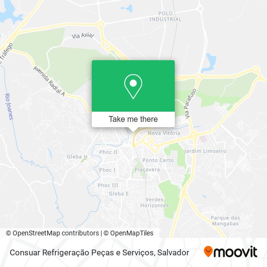 Consuar Refrigeração Peças e Serviços map