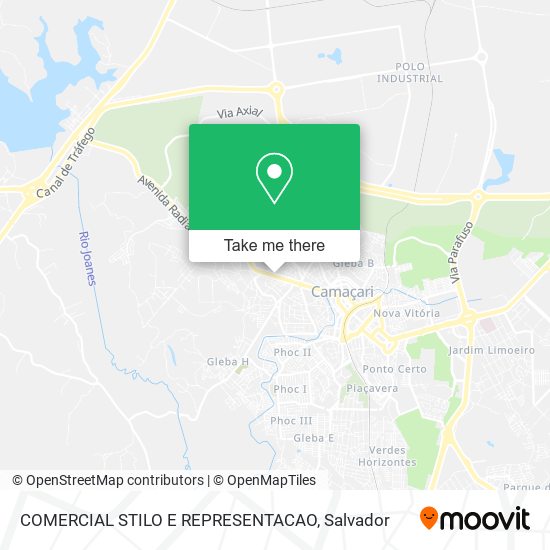 Mapa COMERCIAL STILO E REPRESENTACAO