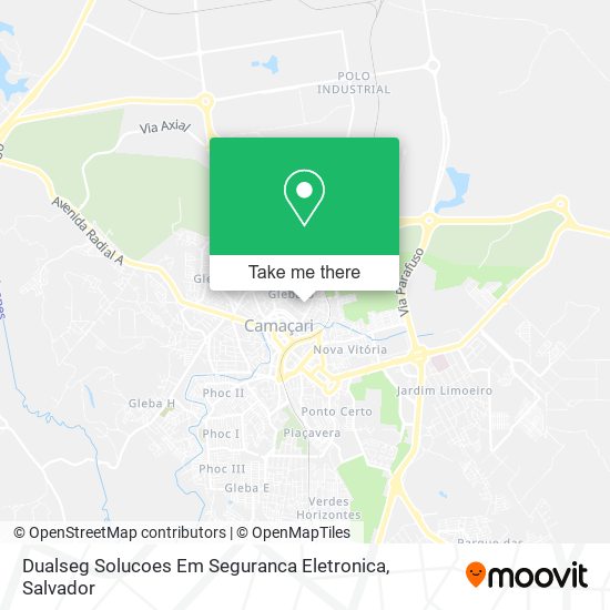 Mapa Dualseg Solucoes Em Seguranca Eletronica