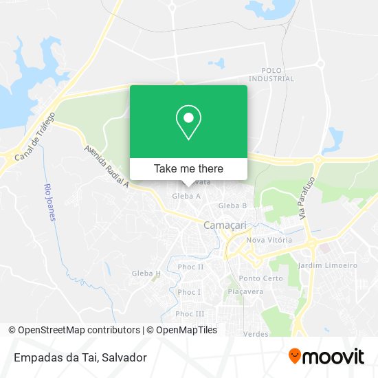 Empadas da Tai map