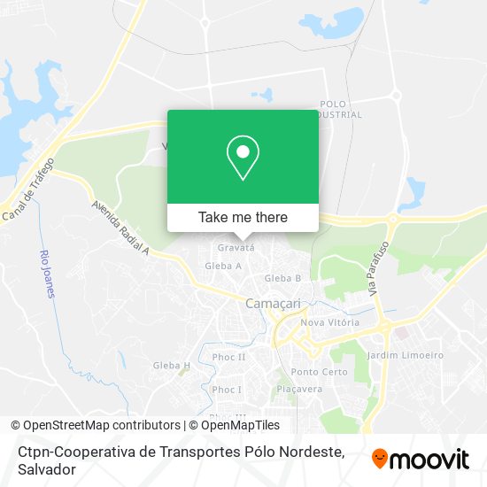 Ctpn-Cooperativa de Transportes Pólo Nordeste map