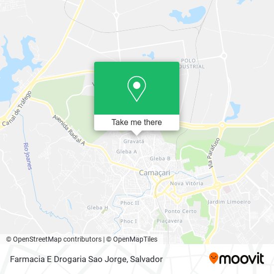 Farmacia E Drogaria Sao Jorge map